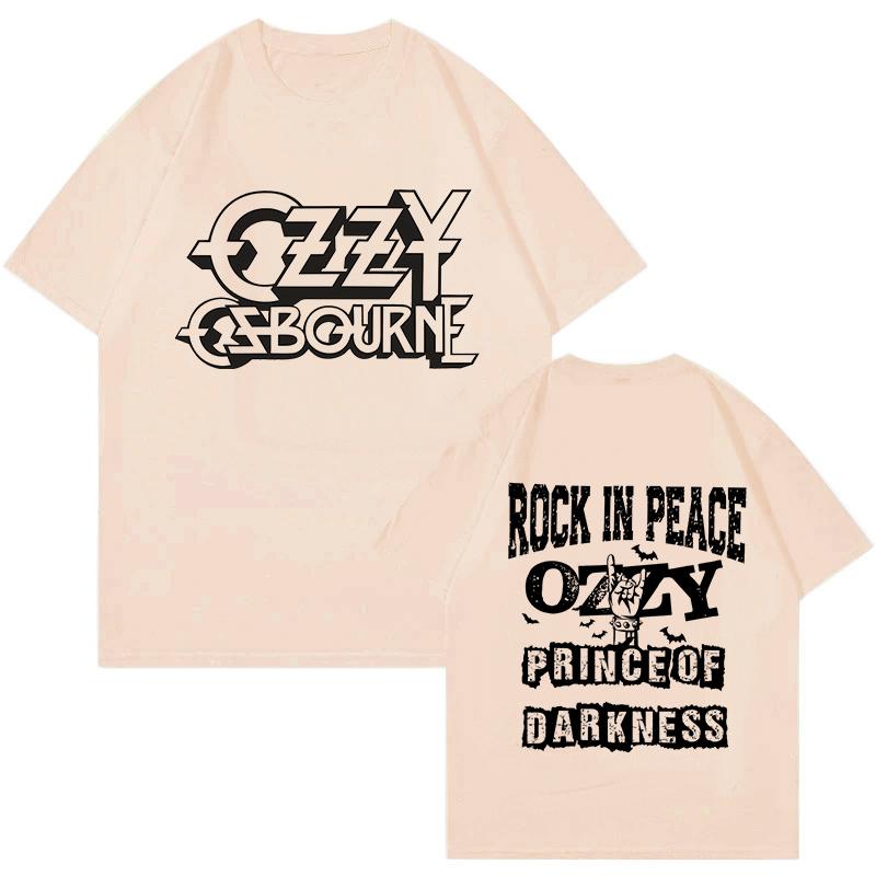 

Ozzy Osbourne 1948-2025 Graphic Y2k T-shirt Men Women Graphic Print T Shirt Unisex Mange Vintage Tops Tshirt Streetwear Clothes 4XL