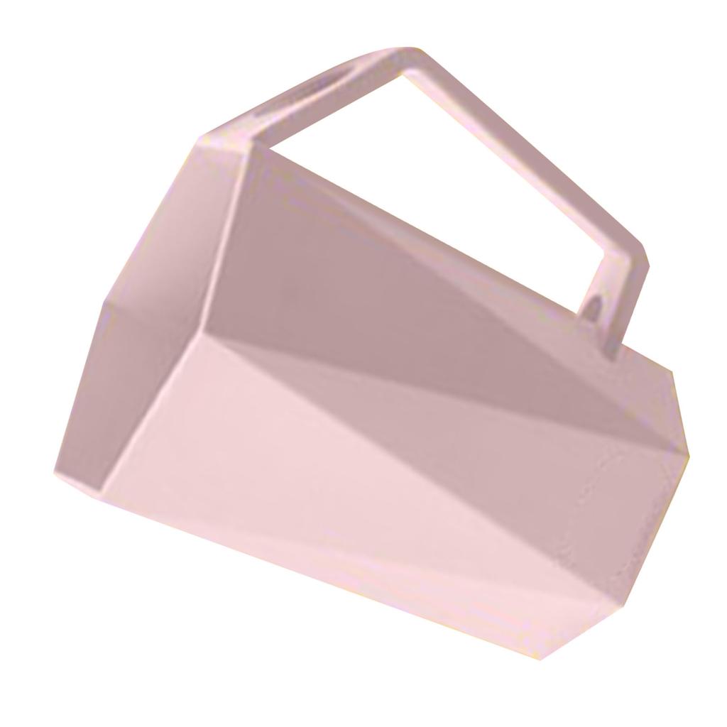 Geometrischer Zahnbürstenhalter   Wiederverwendbarer Sechseckiger Mundspülbecher mit Loch für das Badezimmer