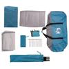 8 Person Camping Tent Blue Waterproof