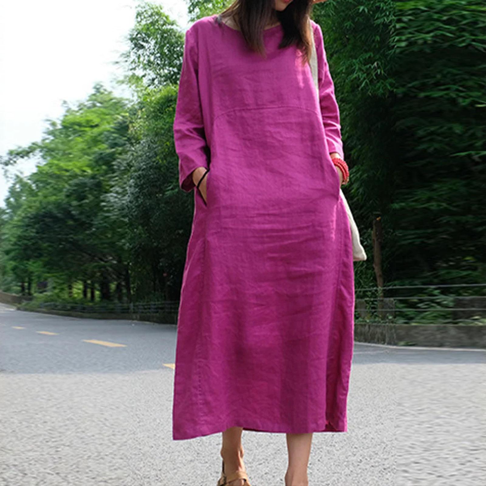 Женское повседневное и модное -цветное платье XL