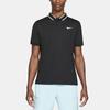 Nike Polo Shirts Men's Black Crew Neck Moderate Straight Fit CW6848-010