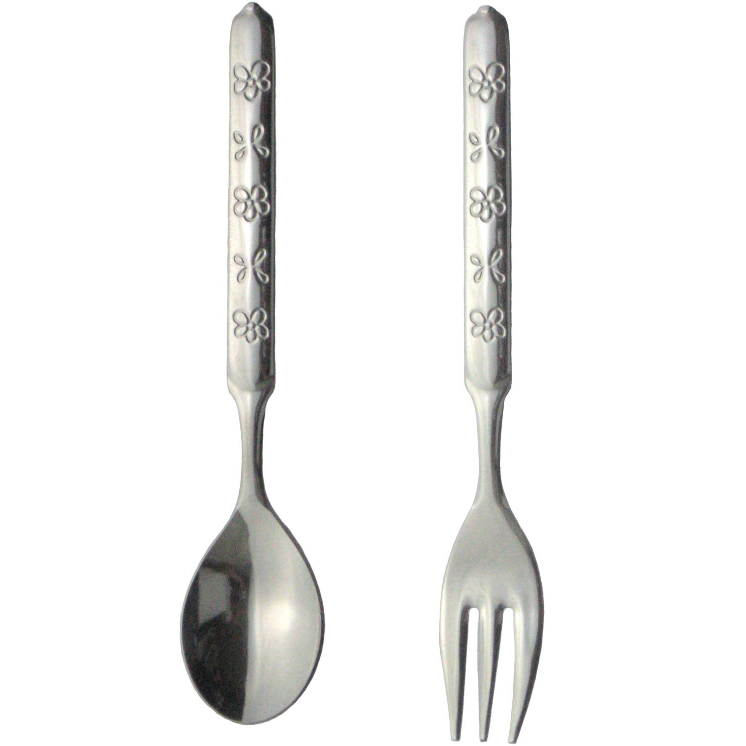 Nagao Herb Coffee Spoon and Small Fork Set Made in Japan (2 pieces) -