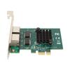PCIE X1 Ethernet Card BCM5720 Gigabit Dual Port Copper Cable RJ45 Media Interface PCIE Network Adapter for WOL PXE VLAN