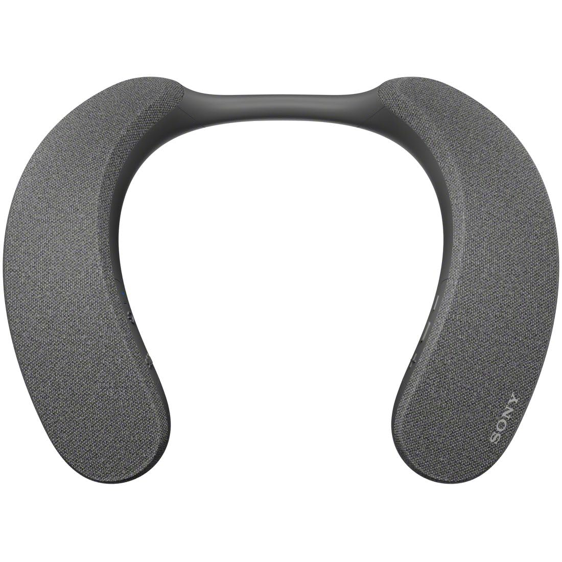 

Sony Wireless Neckband Speaker SRS-NS7: Compatible with 360 Reality AudioHands-free callingIPX4 splash-proofLong battery - 12 hours, quick charge 10