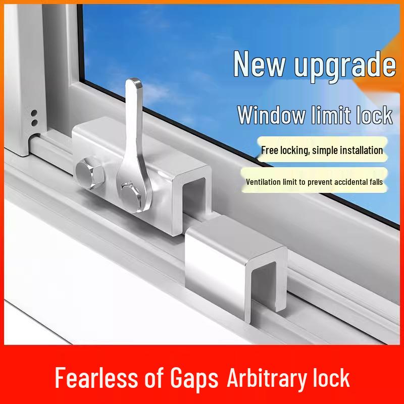 Stop Aluminium UPVC Blokada Bezpieczeństwa Dziecka do Drzwi i Okien Przesuwnych