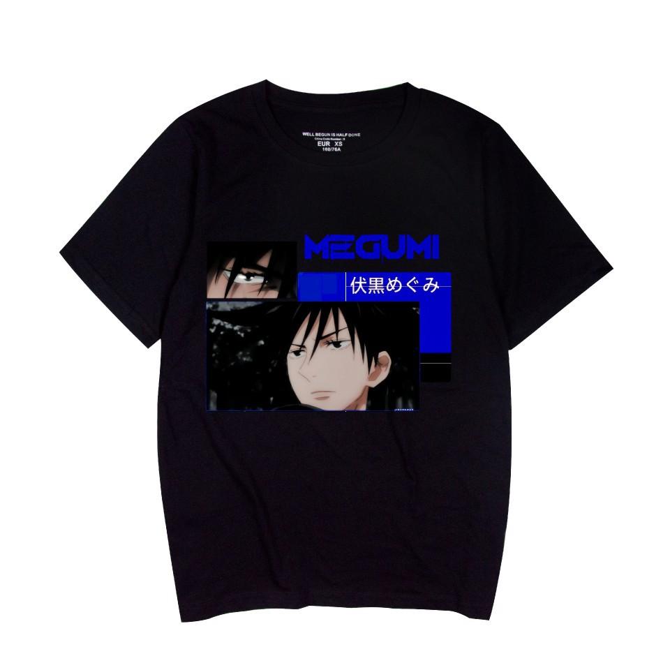 

Jujutsu Kaisen Print T Shirt for Men Fashion Clothing Short Sleeve O-neck Tops Oversized T-shirts XS чёрный