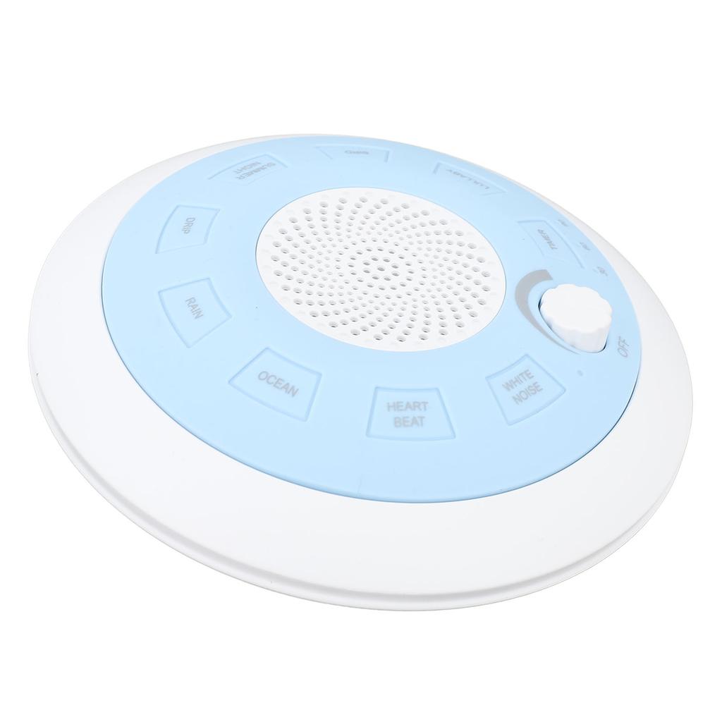 Baby Sound Machine Multipurpose Simulation 8 Sounds USB Rechargeable Automatic Off Timer Portable White Noise Machine