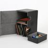Fashion PU Leather Card Deck Box Flannel Collection Window Collection Box Game Card Organizer Children