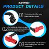 Motorcycle Folding Gear Shifter Shift Lever CNC for Grom MSX 125 2013-2024 Grom Clone Boom Vader 125 BD125 SR6 Red