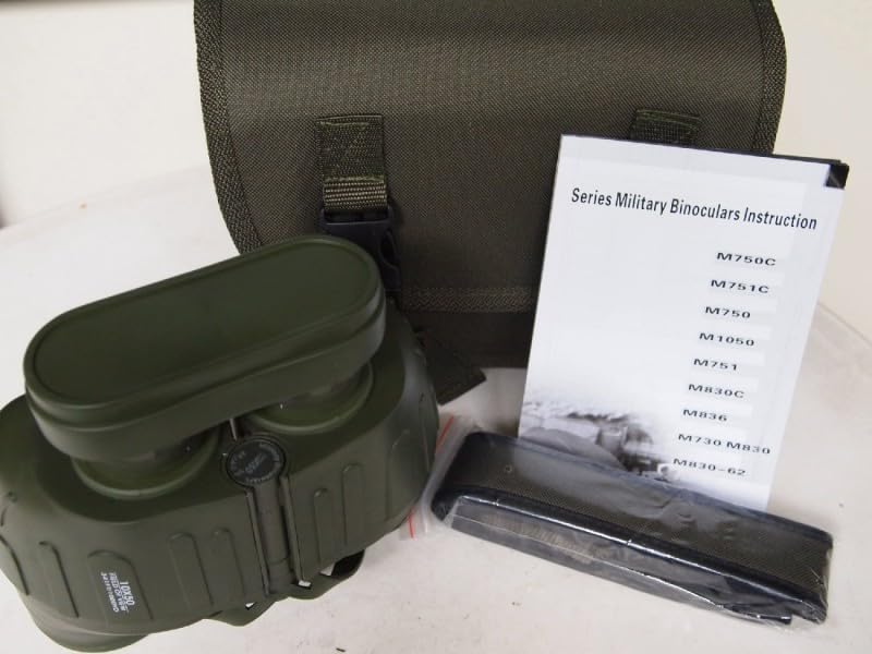 Binoclu militar real 10x50 al armatei germane BW,