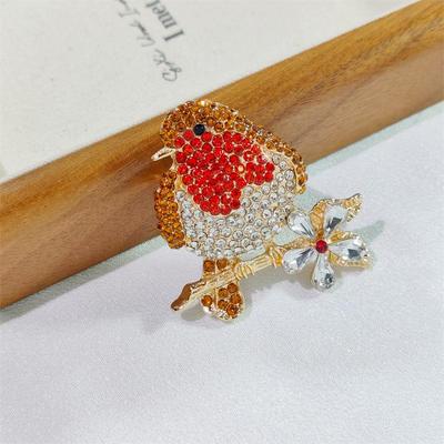 Luxury  Animal Bird Brooches For Women Clothing Coat Accessries Gifts