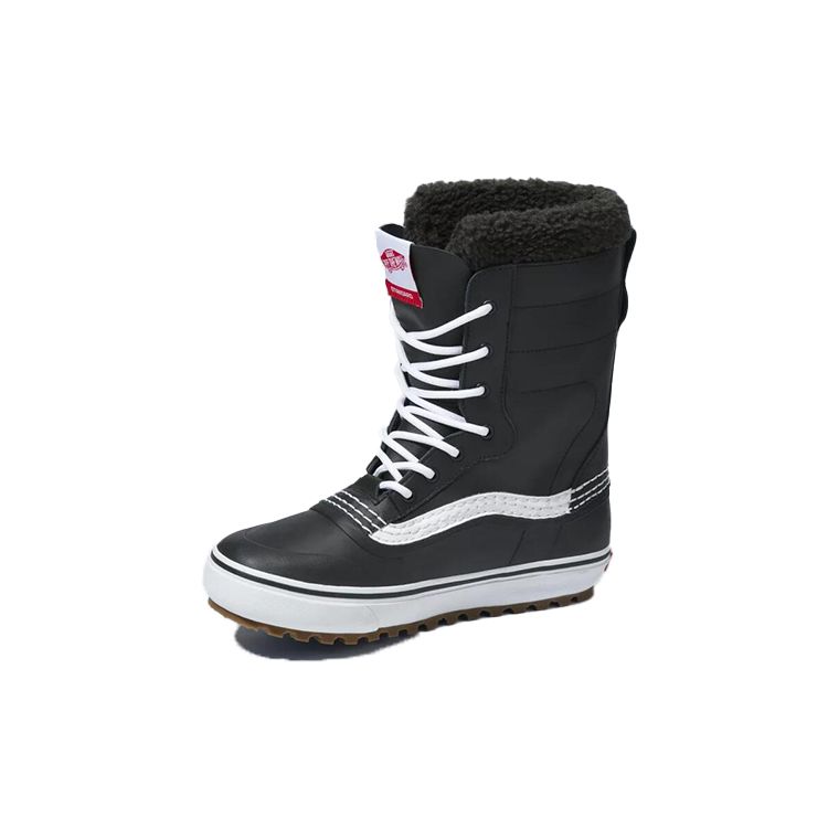 Vans Standard Snow Mte Comfortable Versatile Mid-Calf Snow Boots Unisex boots Black VN0A5JI1Y28