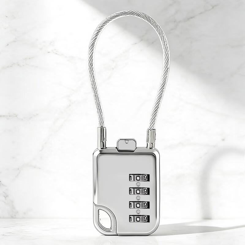 AUBURN Waterproof Steel Cable Combination Lock
