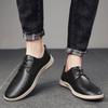 Fashion Italian Brand Men's Oxford Shoes Wear-resistant Non Slip Soles Outdoor Hiking Shoes Men's Office Business Leather Shoes