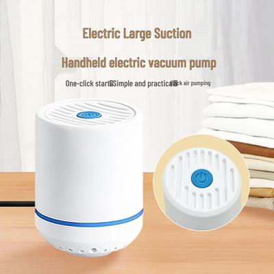 Compact Electric Vacuum Pump for Storage Bags