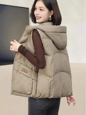 Women's Autumn & Winter 2025 Loose Thickened Down Vest Jacket