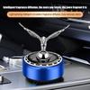 Parfum de Voiture Aigle Désodorisants de Voiture Diffuseur à Énergie Solaire Parfum Senteur Aromathérapie Diffuseur de Parfum Déodorant