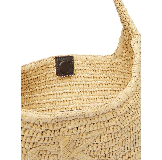 Calvin Klein Bold Ck Raffia Sm Shoulder Bag