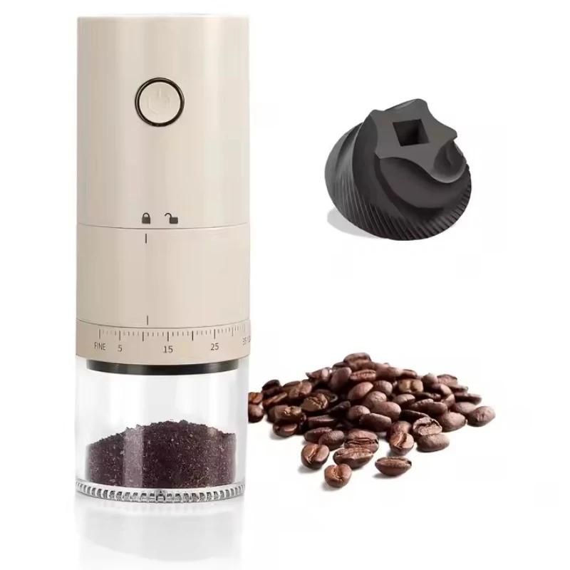 Coffee Grinder USB Charge Professional Ceramic Grinding Core Coffee Beans Mill 1500mAh Grinder New Upgrade Portable Electric