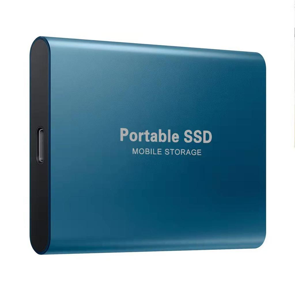 Ultra-Thin Metal SSD Mobile Hard Drive: High-Speed Transmission (128TB, 16TB, 8TB, 4TB, 2TB, 1TB)