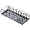 Iron Kitchen Dish Drying Rack Holder with Tray Tableware Storage Shelf Plate Dish Rack Drainer Cabinet Kitchen Organizer