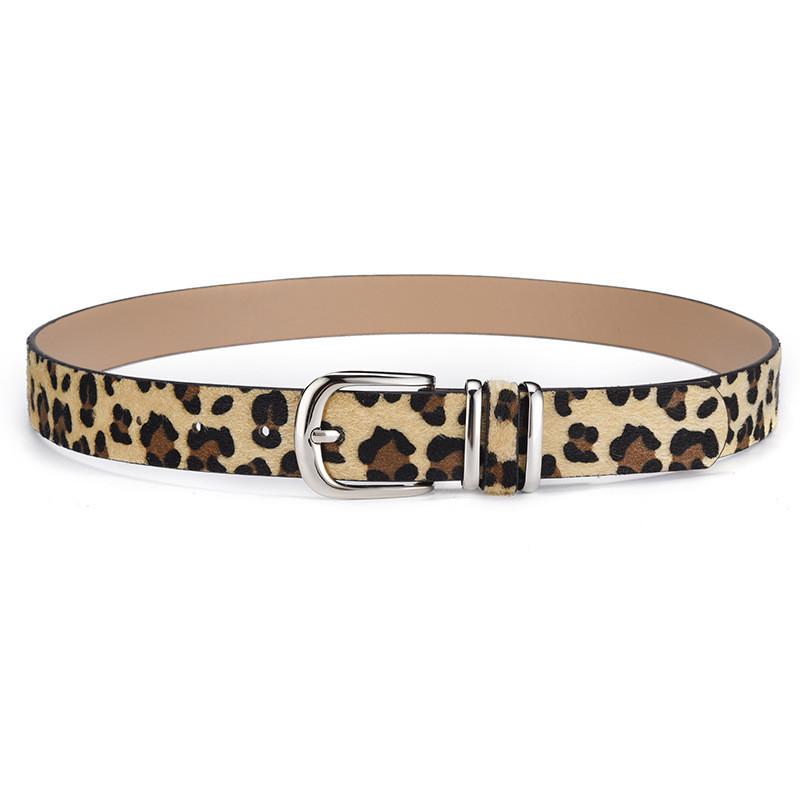 Snake Elegant Retro Pattern Womens Fashion Belt With Alluring Metal Buckle Design