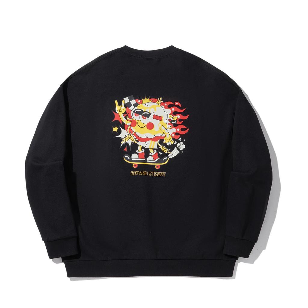 LI-NING Unisex Graphic Crew Neck Sweatshirt AWDV713-3
