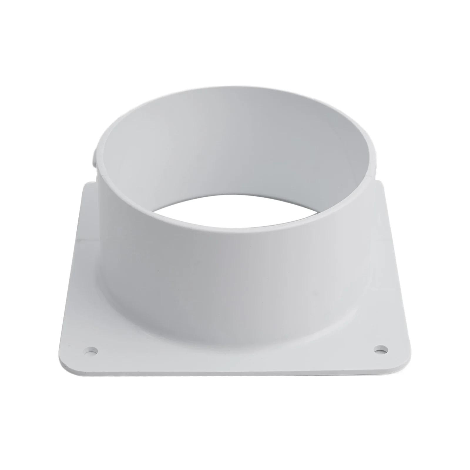 

Air Vent Duct Connector Flange Straight Ventilation Pipe Plastic Ducting Tools Home Improvement Ventilation System Components