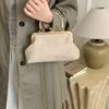New Vintage Handbag Shell Lock Bags Chic Women's Purse Handmade Lay Bags Stylish Retro Women's Handbags Chain Crossbody Bags