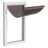 Pet Door, X-Large, with Double Magnetic Flaps and Metal Frame, Strong and Weatherproof Dog Door for Interior and Exterior Doors, Easy To Install, Easy