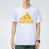 T Shirts Men's White Crew Neck Moderate Straight Fit H12173