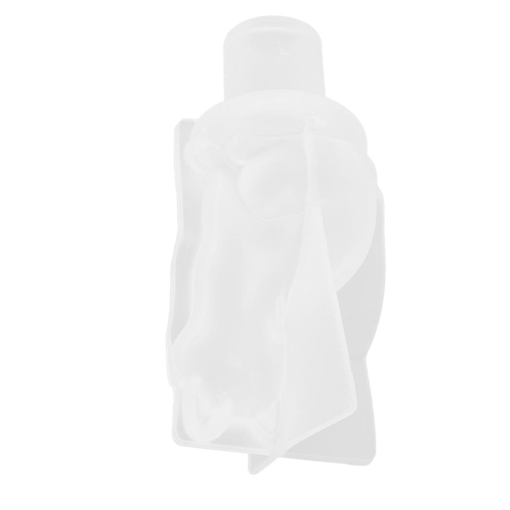 Forma na zátku na víno DIY Tvar kočky Silikonový materiál Opakovaně použitelná Dekorativní Snadné vyjímání Láhev na víno