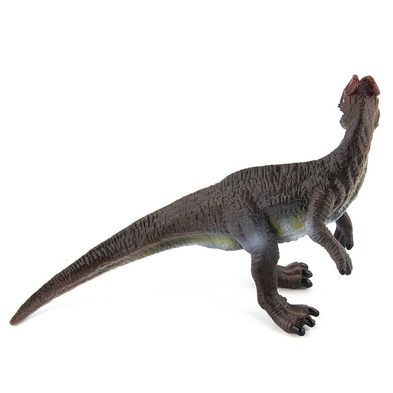 English Details Dinosaur World Model Toy Solid Pvc Double Crown Dragon Double Spinosaurus Ornament