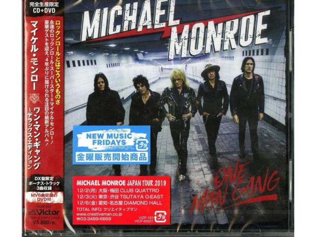 

CD MICHAEL MONROE ONE MAN GANG с БОНУС-ТРЕКАМИ + DVD Deluxe Edition VIZP-163