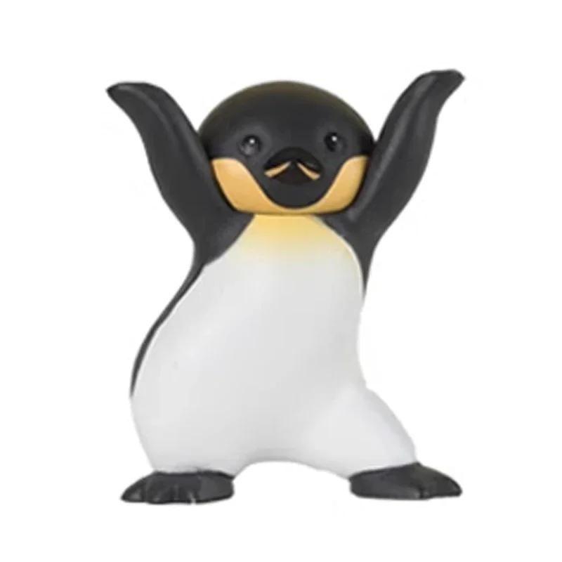 

Подставка для ручек в виде животного Gashapon Капсульная игрушка Енот Слон Шимпанзе Лев Пингвин Каваии Декор для стола Студенты Дети Подарки