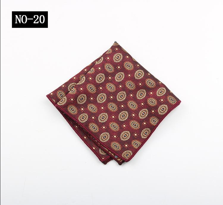 Einstecktuch Herren Burgunder Hochzeit Bräutigam Muster Hochwertiges Hochzeits-Taschentuch Brusttuch