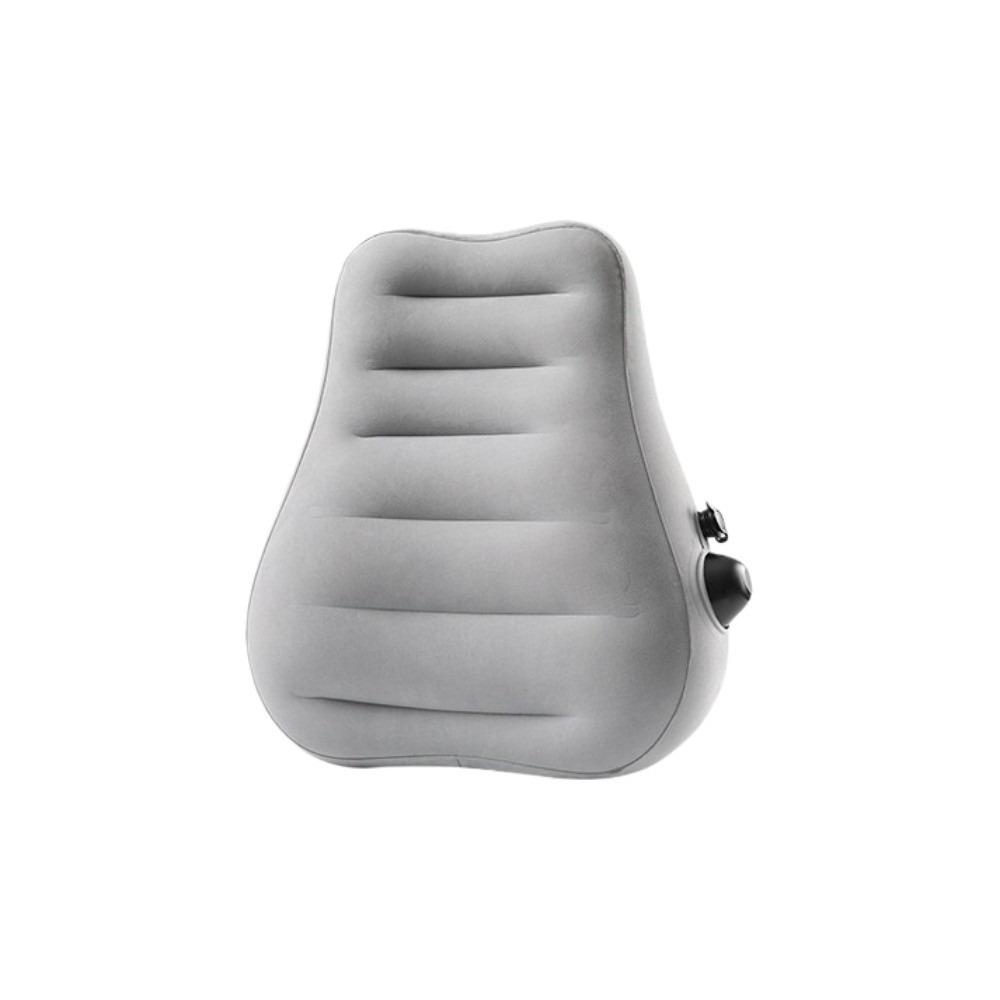 Mini Lumbar Support Pillow Portable Nap Pillow Cushion Inflatable Travel Pillow Outdoor Activities серый 1200₽