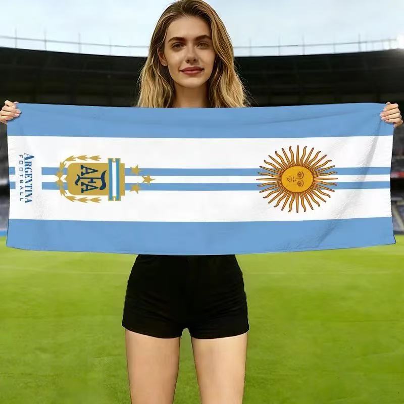 

Football World Cup support towel 45*66cm