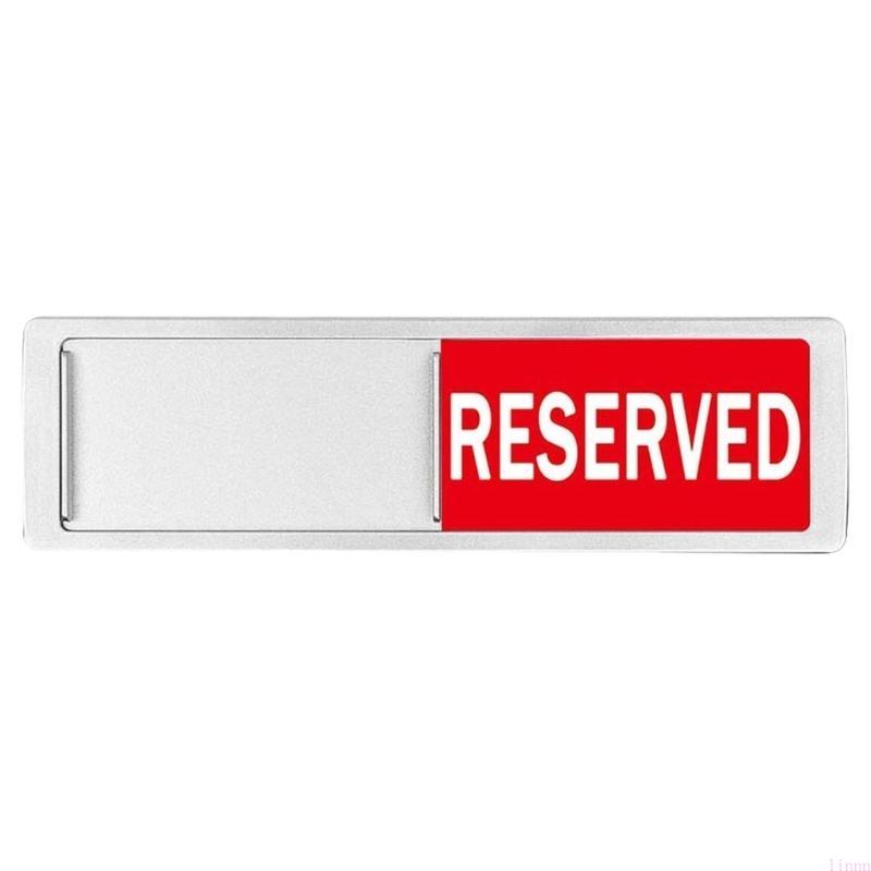 Office Door Signs Do Not Disturbs,Reserved/Available Sliders Sign Home Office Vacant Occupied Privacy Sliding Door Sign