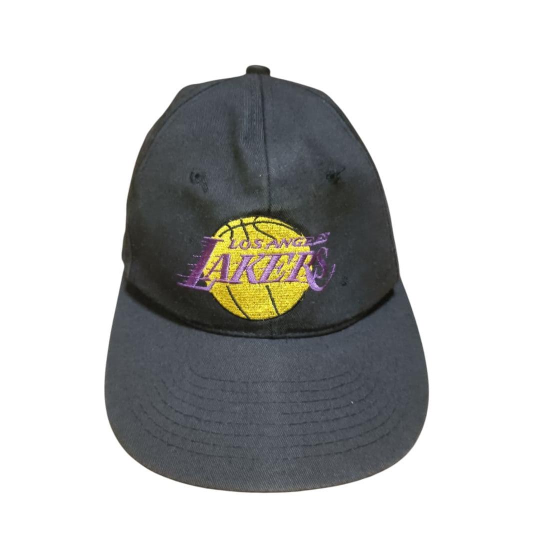 Used [NBA] 90s vintage Los Angeles Lakers cap black