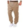 Mode Herren Sport Farbe Verband beiläufige lose Jogginghose Kordelzug Hose