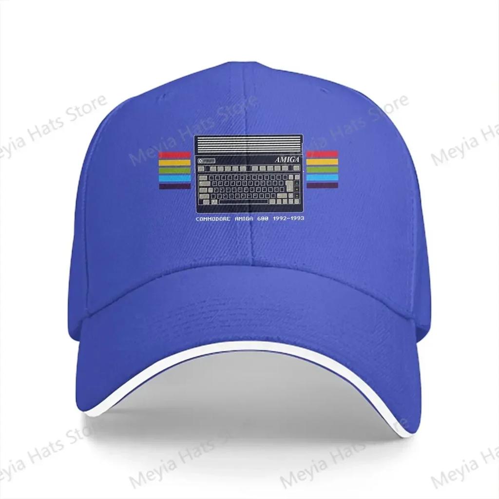 Commodore Amiga Commodore Amiga Multicolor Hat Peaked Womens Cap Personalized Visor Protection Hats