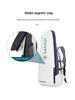 White Tennis & Badminton Backpack for 3 Rackets - Unisex Outdoor Sports Bag