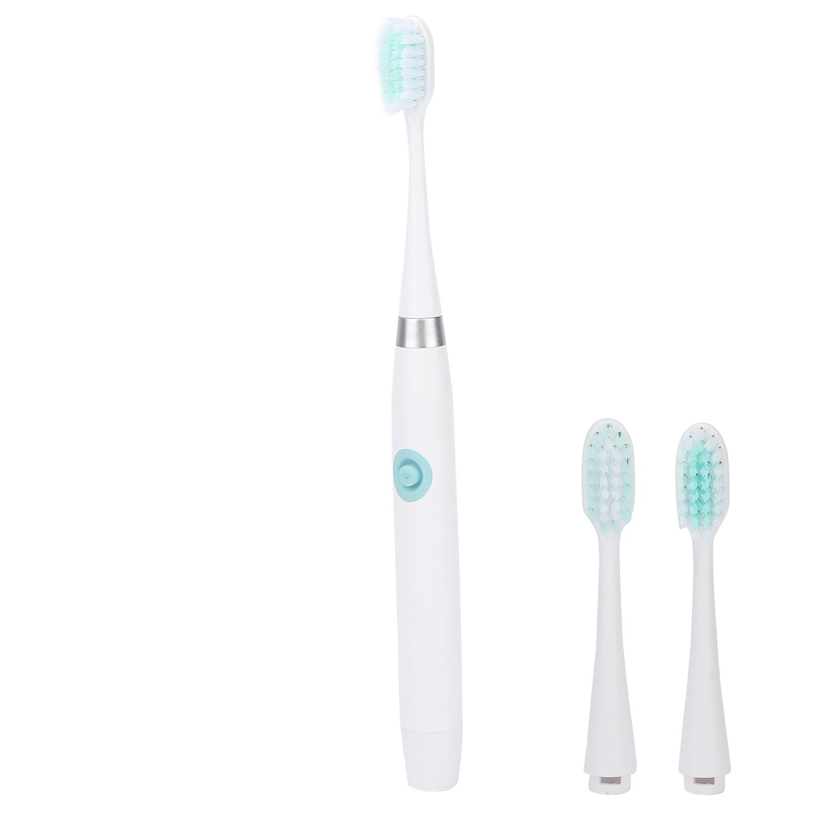 

Детская электрическая зубная щетка Электрическая чистящая зубная щетка Портативные зубные щетки для детейБелый белый