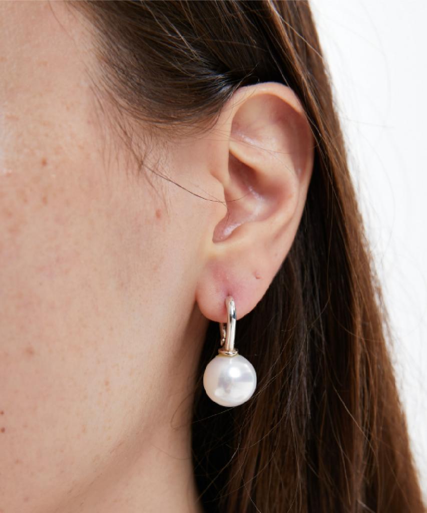 Grasse Matinee Kettlebell Pearl Earrings