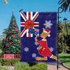 Australien Weihnachten Känguru Claus Frohe Weihnachten ag Garten ag - Haus ag F EEN