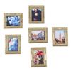 1:12 Dollhouse Miniature Frame Oil Painting Diy Doll House Accessories Decor