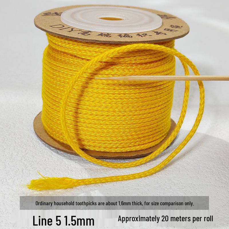 Colorful Hand-Woven Red String DIY Bracelet Materials & Accessories