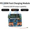 Module de Charge et Décharge 4S PD 100W Chargeur de Batterie au Lithium 20V 5A Charge Rapide pour Batteries Externes Systèmes de Stockage d'Énergie