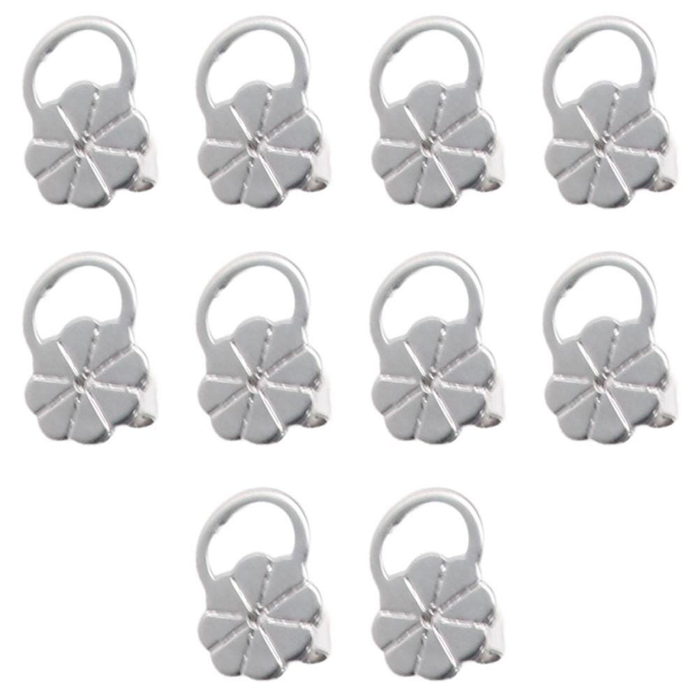 White Gold Earring Backs Gold Large Earring Backing Earring Backs Stopper  For Heavy Earrings